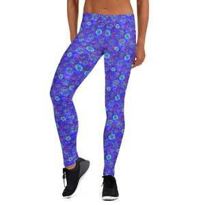 Microbiology Virus Leggings - Designed By Squeaky Chimp T-shirts