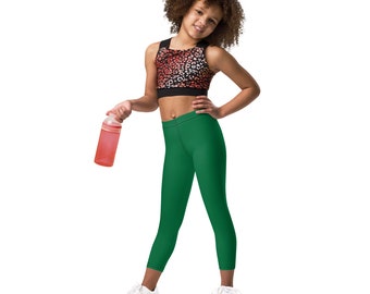 Amazon.com: Girls' Leggings Neon Green Toddler Kids Stretch