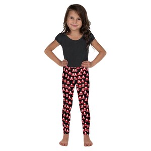 Kids Christmas Leggings, Festival Girls Leggings, Santa Claus Leggings, Girls Activewear, Toddler Leggings, Dance Leggings, Kids Gifts
