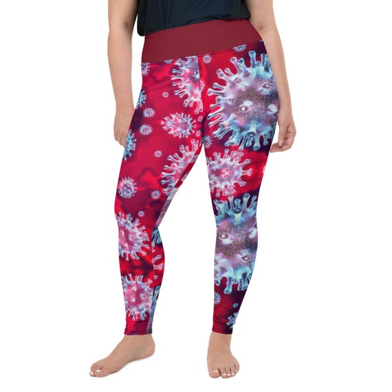 Virus Leggings Printed Leggings Plus 