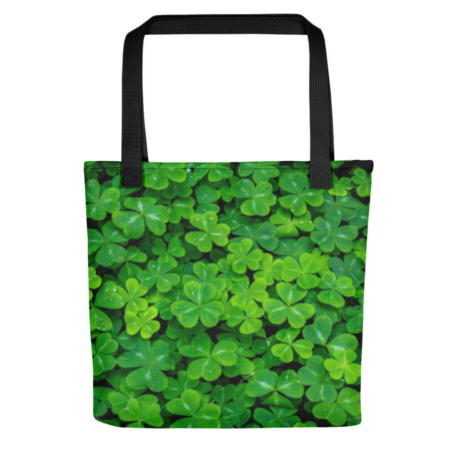 St. Patrick's Day bag Green Shamrock tote bag St | Etsy