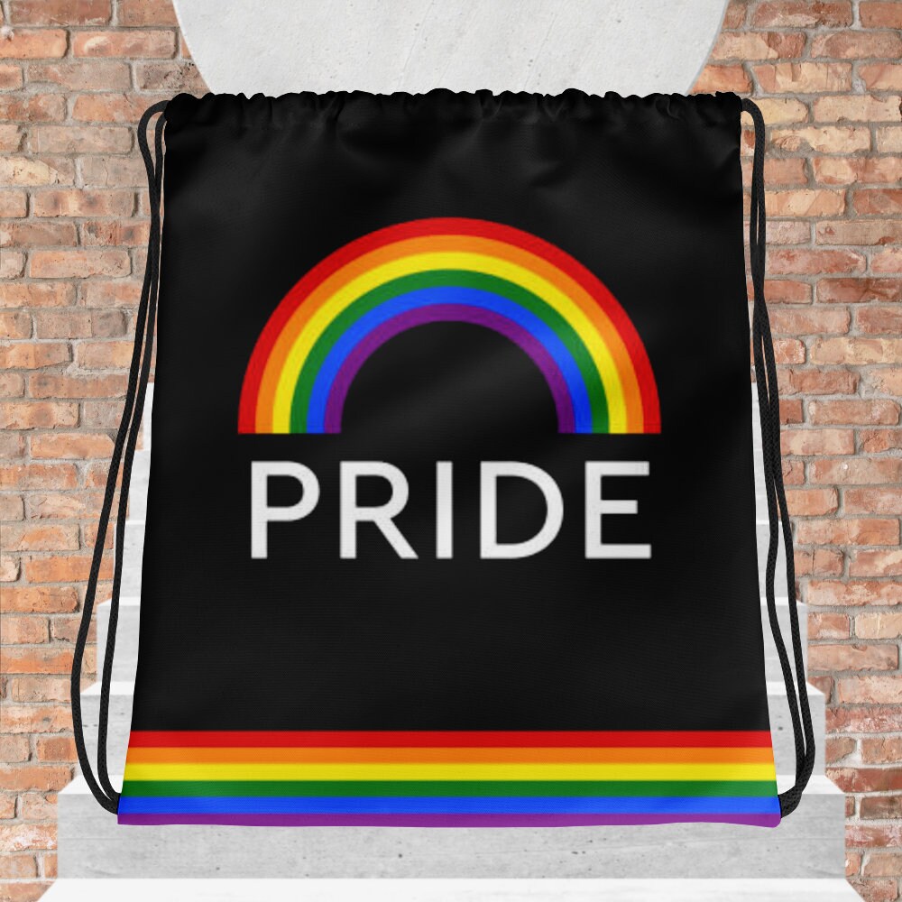 Regenbogenflagge Rucksack Turnbeutel gym bag pride csd gay schwul lesbisch lgbt 