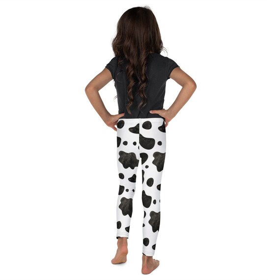 Cow print baby leggings discount