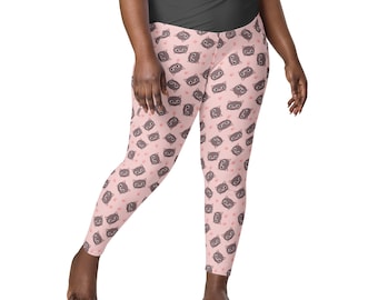 Cat Leggings Women, Kitty Kitten Leggings, Plus Size Leggings, Crazy Cat Lady, Cat Lover Gift, Cat Tights, Yoga Workout Pants Leggings