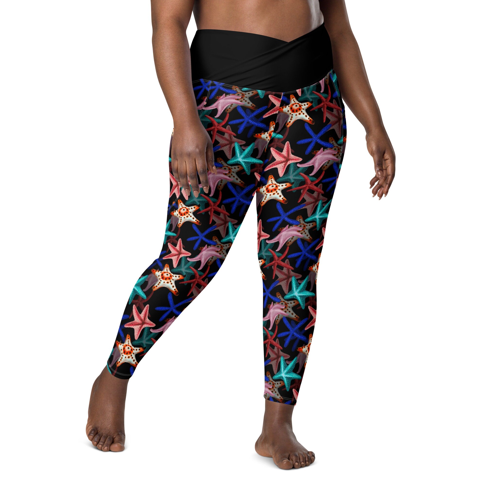 H2OM  The Shining Starfish women's yoga leggings