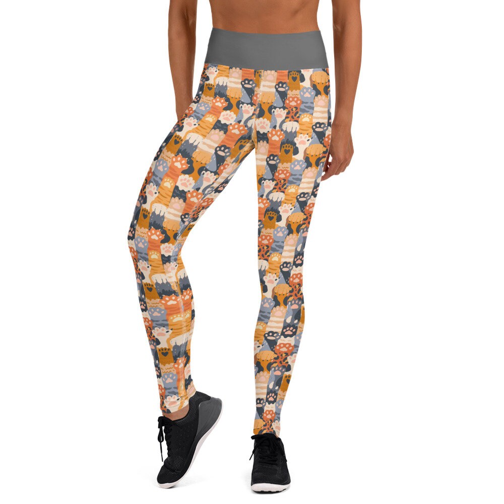 Paw print hotsell running leggings