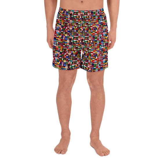 World Flags Shorts Mens Shorts Flag 