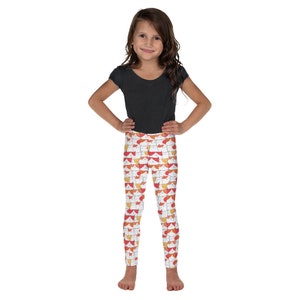 Cats Kitty Leggings, Toddler Leggings, Trendy Kids Pants, Birthday Leggings, Cat Lover Dance Leggings, Soft Stretch Leggings, Gifts for Kids