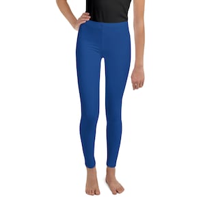 ZYIA Light n Tight High Rise Crop Leggings with Pockets Royal Blue