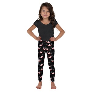 Cats Kitty Leggings, Toddler Leggings, Trendy Kids Pants, Birthday Leggings, Dance Leggings, Soft Stretch Leggings, Cat Lover Gifts for Kids