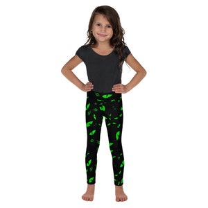 Cats Eyes Kitty Leggings, Toddler Leggings, Trendy Kids Pants, Birthday Leggings, Dance Leggings, Soft Stretch Leggings, Cat Gifts for Kids