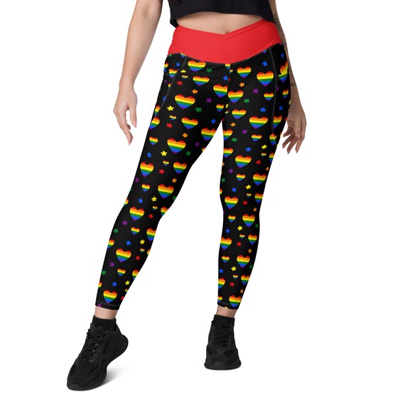 Pride leggings plus size hot sale
