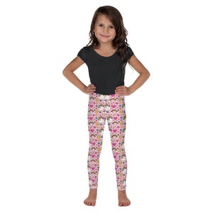 Unicorns Kids Leggings, Rainbow Printed Leggings, Toddler Leggings, Girls Activewear, Stretch Leggings, Birthday Leggings, Kids gifts