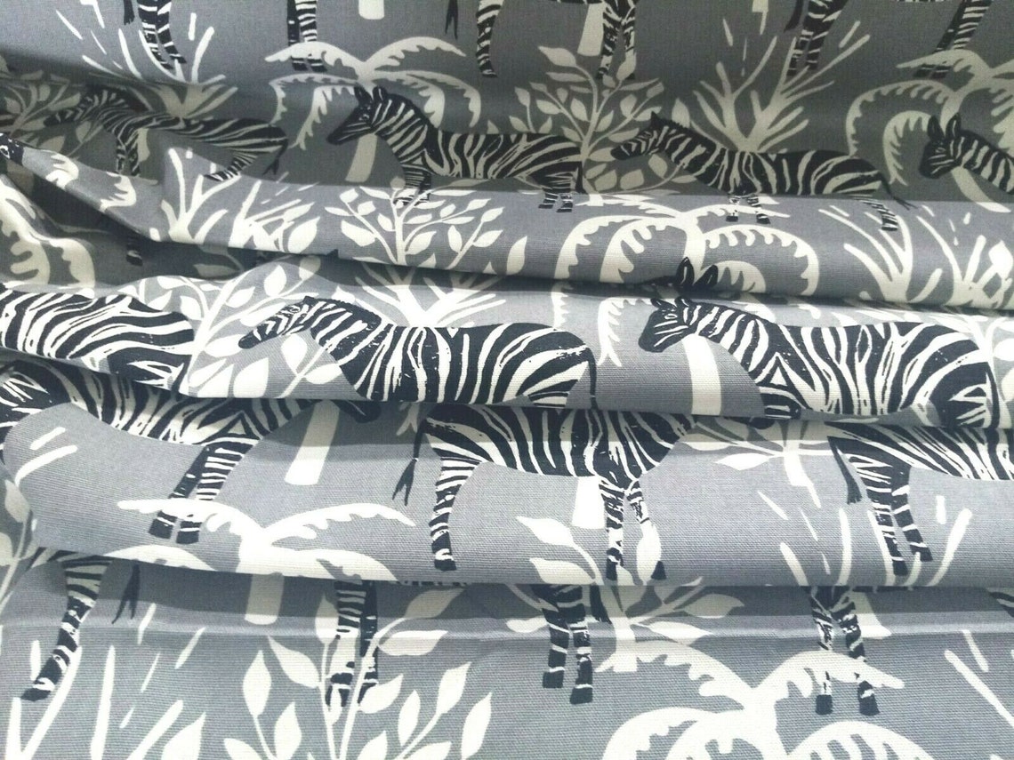 Kenya Prestigious Textiles Curtain Fabric Onyx Colour PER Etsy