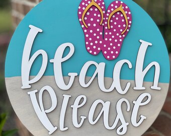 Beach Door Hanger