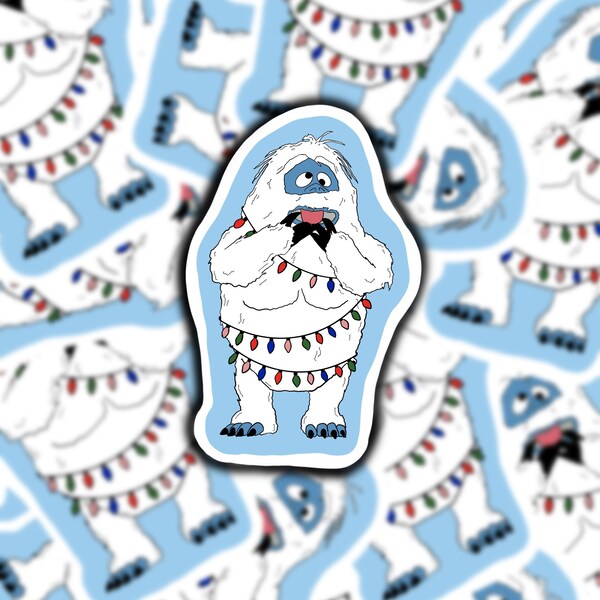 Abominable Snowman | Rudolph the Red-Nosed Reindeer | Rudolph Movie | Christmas | Merry Xmas | Christmas Stickers | Bumble | Yeti | Holidays