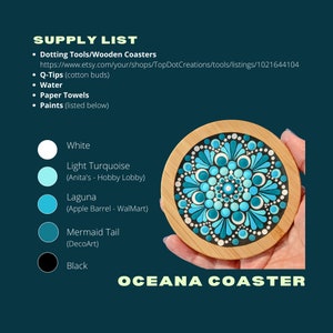 Oceana Dot Mandala Pattern
