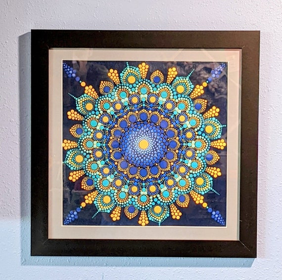 Mandala art frame for home deals