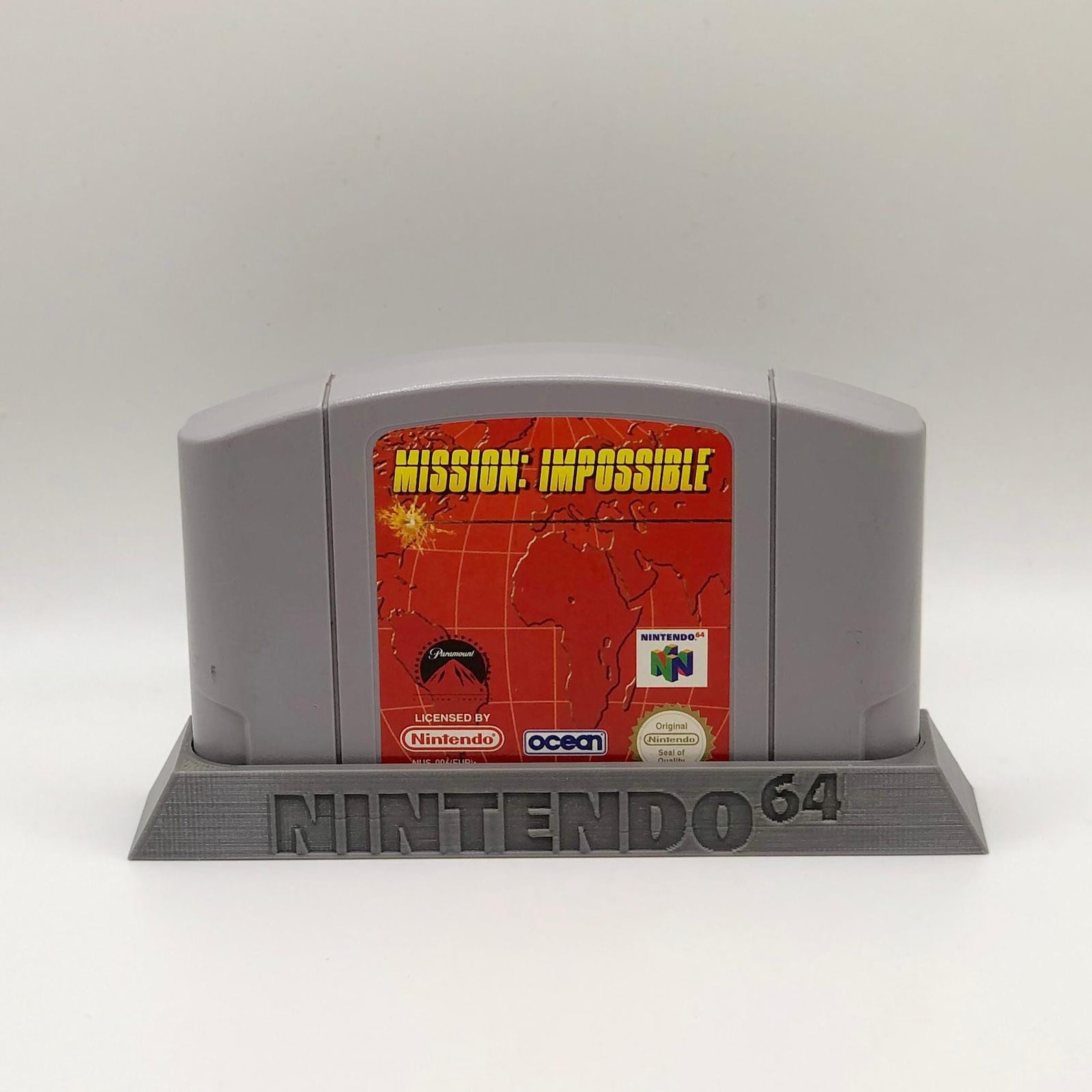 Nintendo 64 N64 Game 3D Printed Stand Etsy