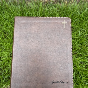 Personalized NIV Bible with Name Engraved, NIV Journaling Bible, Custom Bible Engraved Name, New International Version, Baptism Gifts