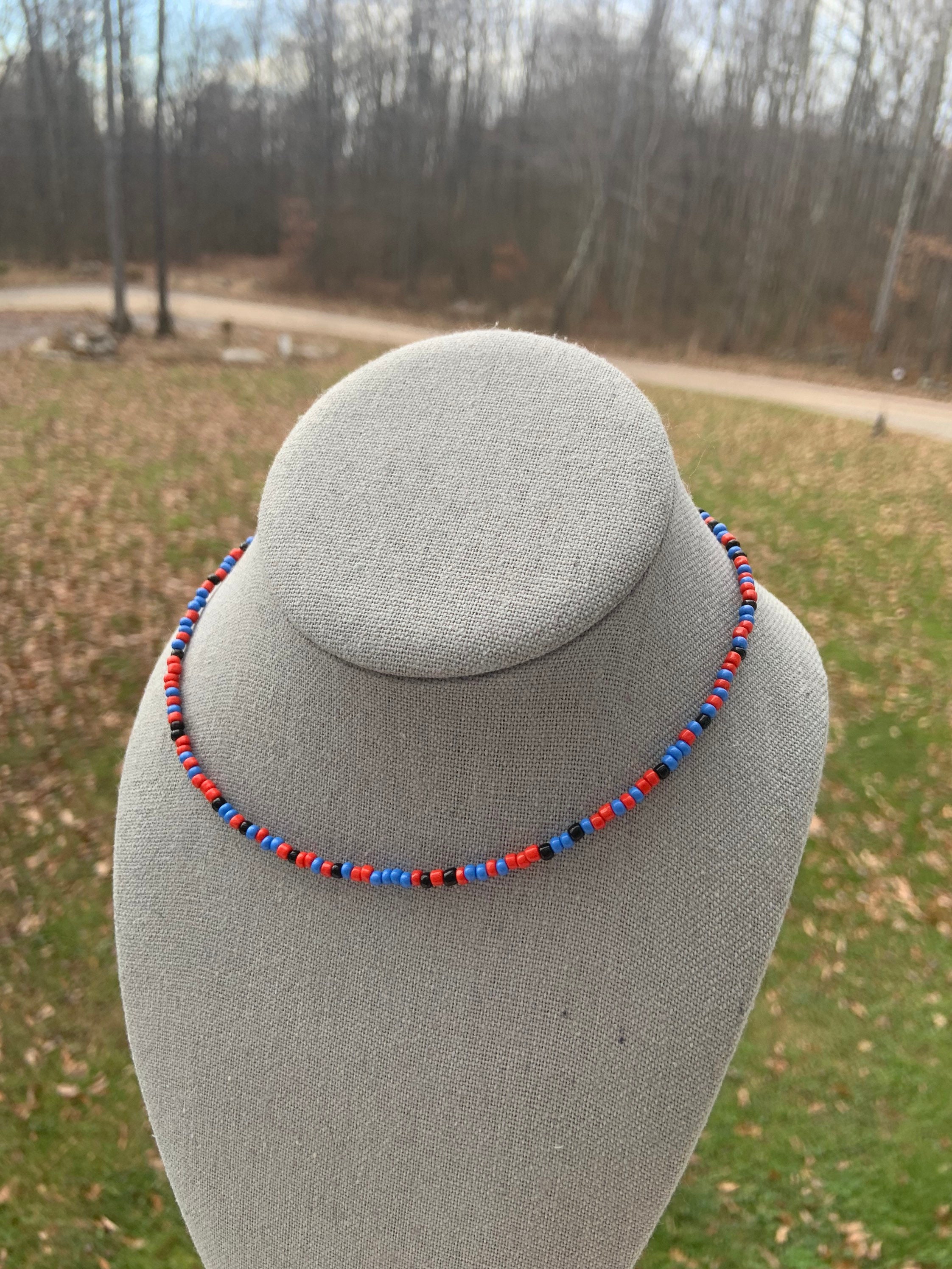 Spider-man No Way Home Peter Parker Inspired Seed Bead Choker