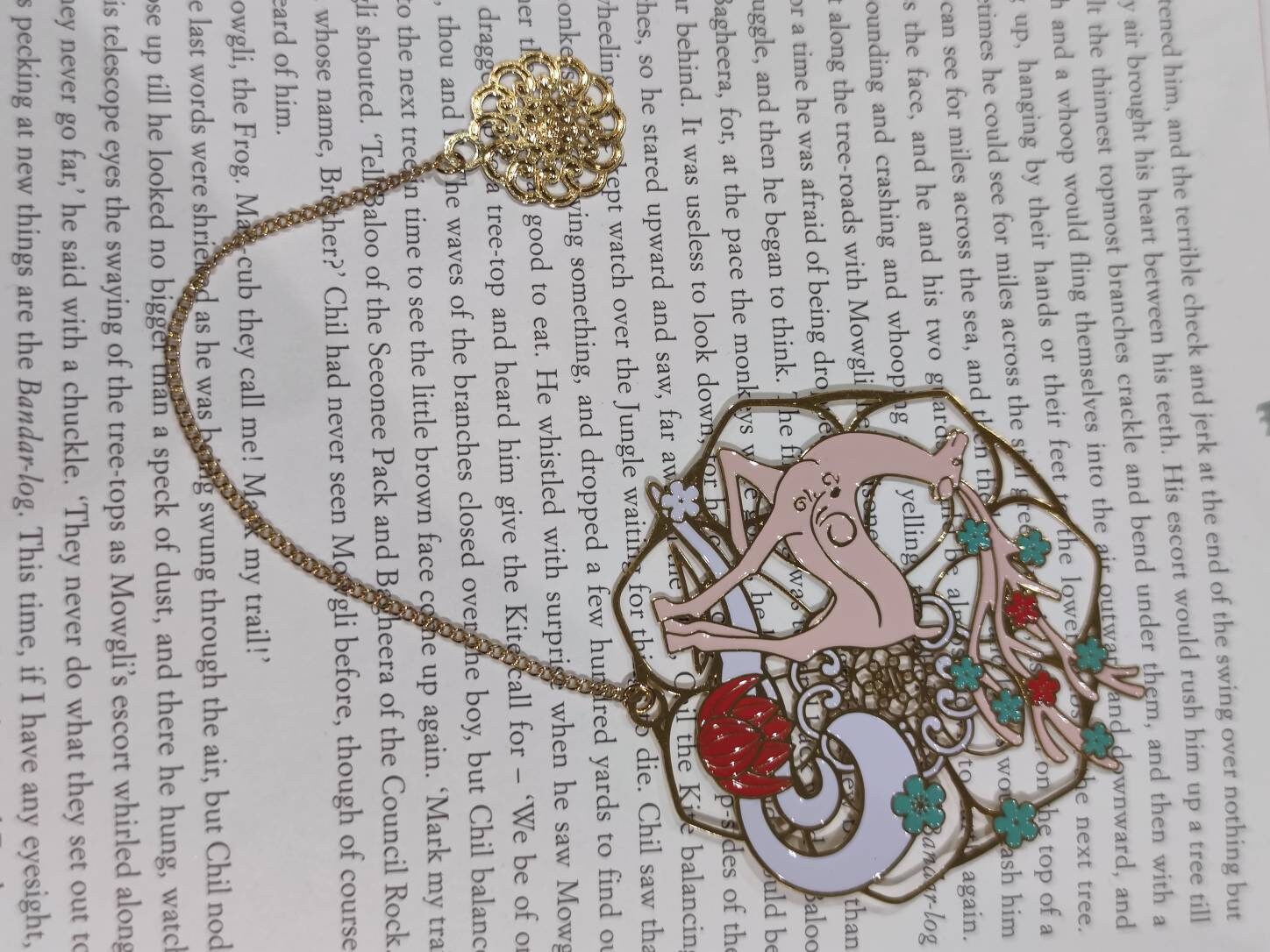 Elegant Rose Deer Bookmark | Gold Plated, Perfect Gift For Any Occasion, Free Shipping In UK, Intricate Cut Designs, Luxurious