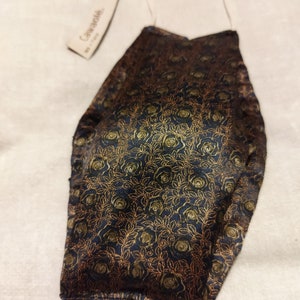 PURE SILK mask in true silk satin type AFNOR 100% eco-friendly - made in France