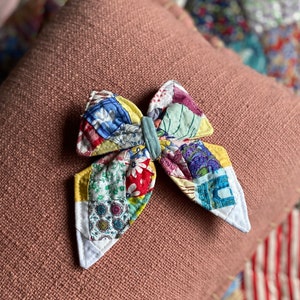 Vintage Quilted Bow