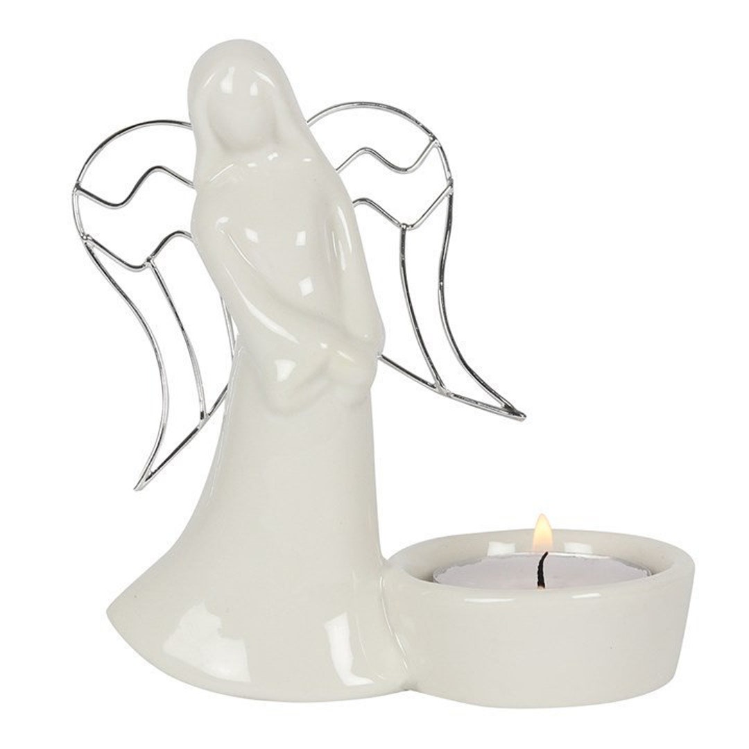 Angel Tea Light Holder Etsy