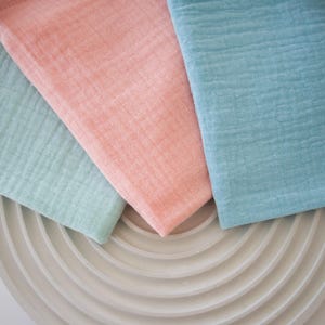 Organic Muslin Multi-Use Cloths – Reusable Wipes, Face Towels, Napkins, Cleaning Rags, Cotton Gauze Set