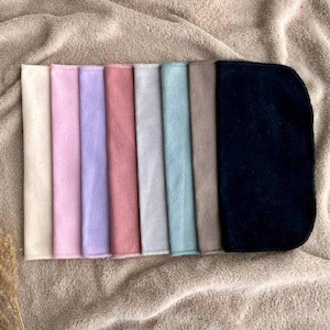 Cotton Flannel Napkins Set of 5 – Reusable Cloth Napkins – Eco-Friendly, Soft, 7 Color Options