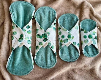 Organic Bamboo Reusable Period Pads: Eco-Friendly Cloth Sanitary Napkins