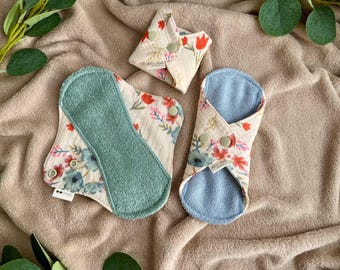 Organic Bamboo Cloth Pad: Reusable Leakproof Period Pads