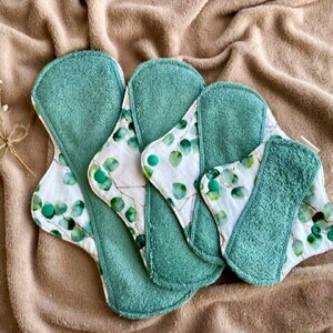 Super Weiche Stoffpads, Bio Stoffpads Starter Set, Bambus Stoffpads, Wiederverwendbare Pad, Waschbare Stoffpads