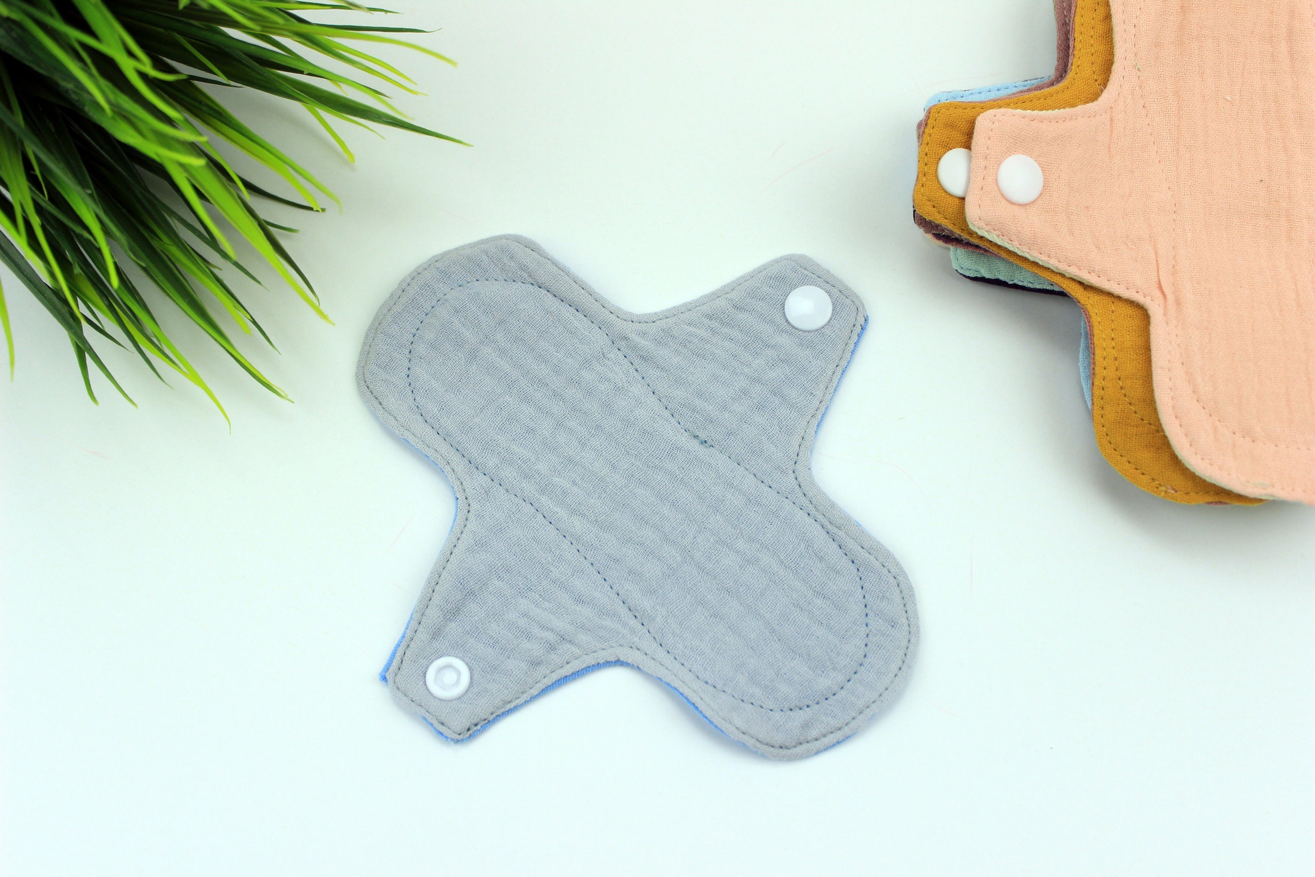 6 Everyday Organic Cloth Pads Reusable Sanitary Etsy Canada