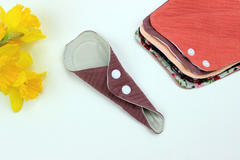 Thong Panty Liner for Everyday Usage Reusable Cloth Pad Set Etsy