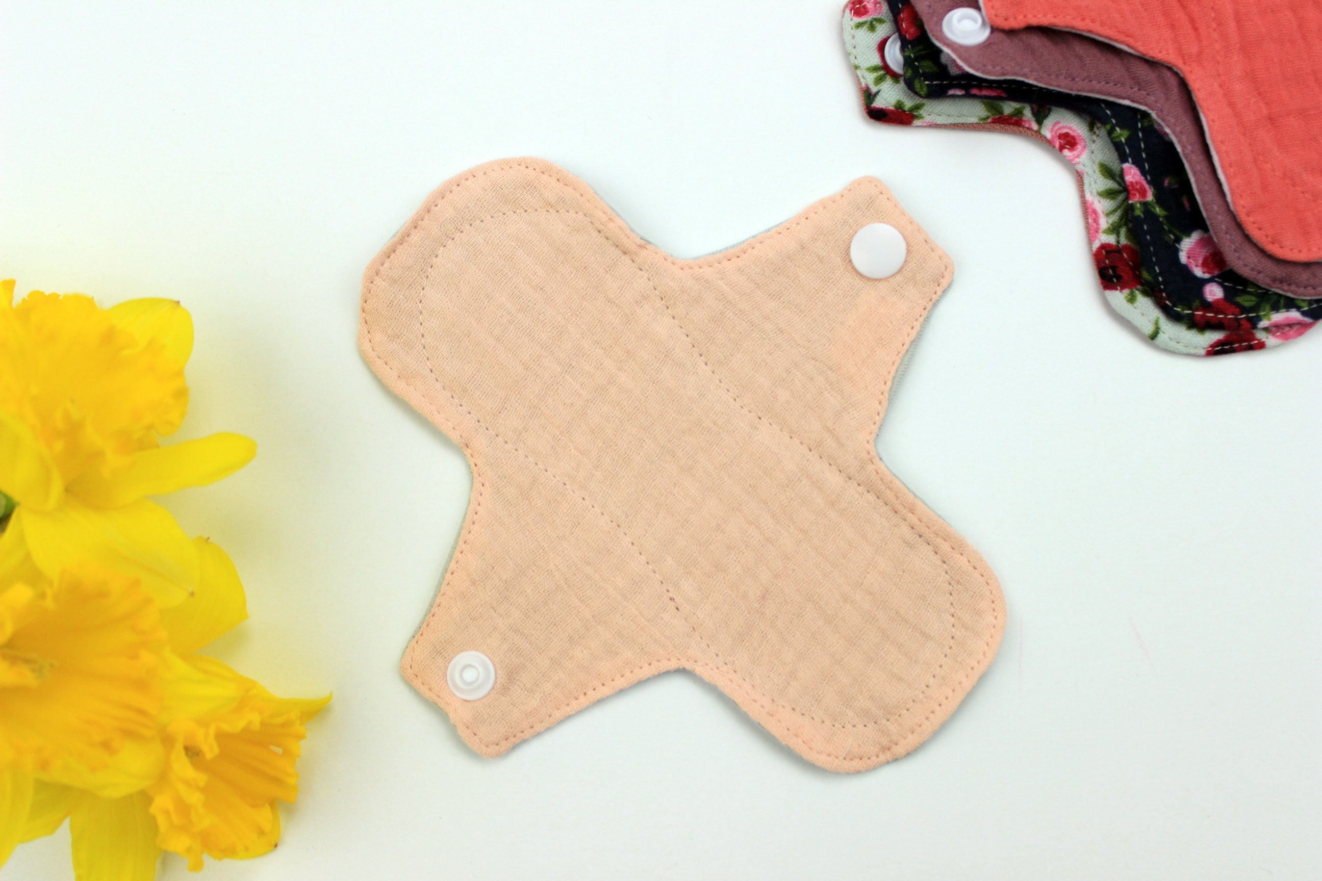 Small Panty Liners Everyday Use Organic Cloth Pads 6 Etsy