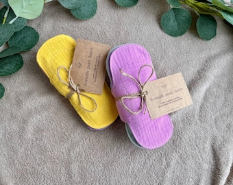Organic Muslin Cloth Panty Liner: Reusable, Ultra-Thin Pad