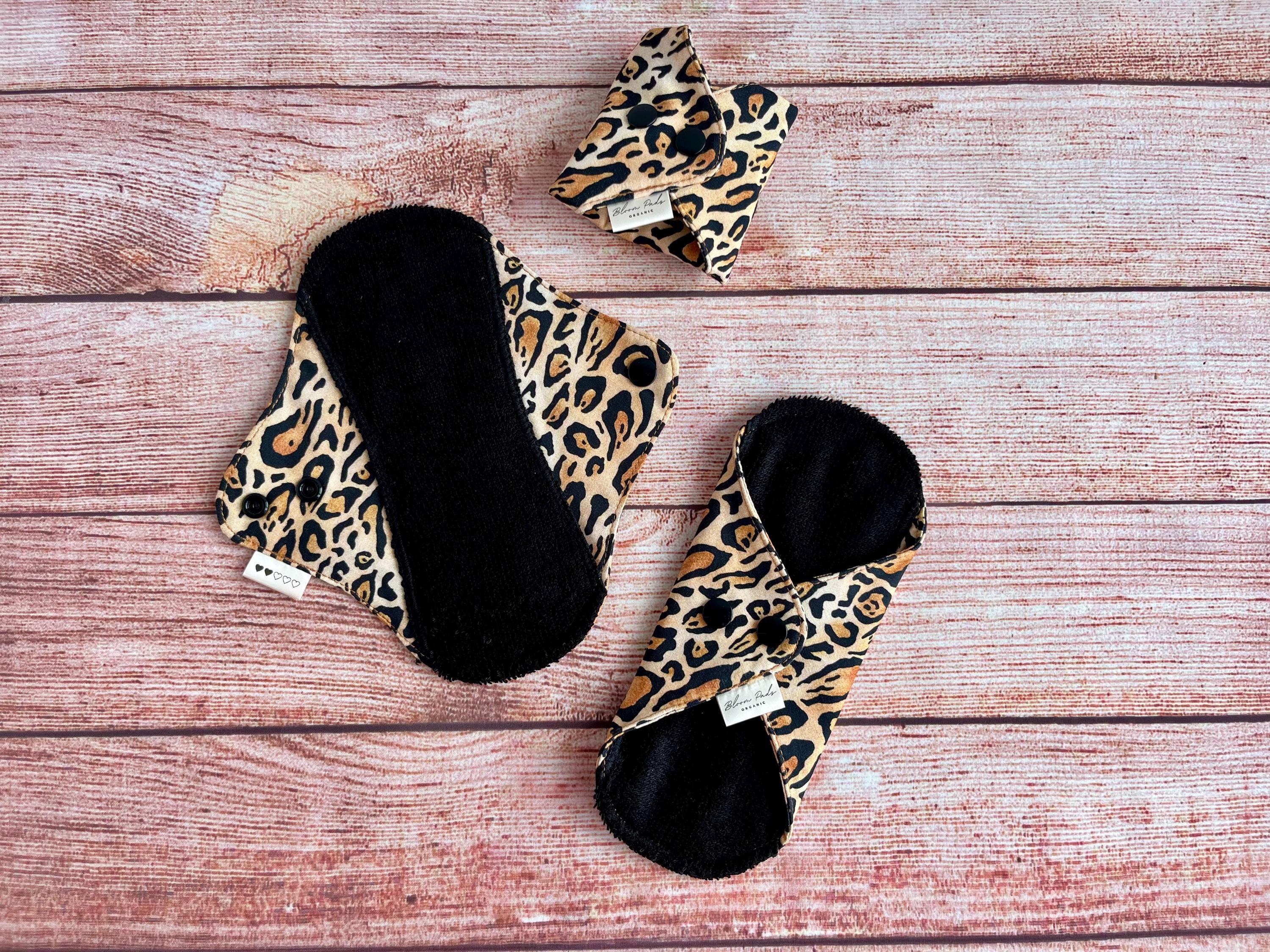 Reusable cloth pad, Washable and comfortable, perfect quality Menstruating sanitary napkins, ZERO WASTE Period pads - 7 sizes available