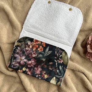 Sac étanche pour ranger les serviettes hygiéniques, les protège-slips et les serviettes hygiéniques, cadeau zéro déchet pour femmes, pochette menstruelles