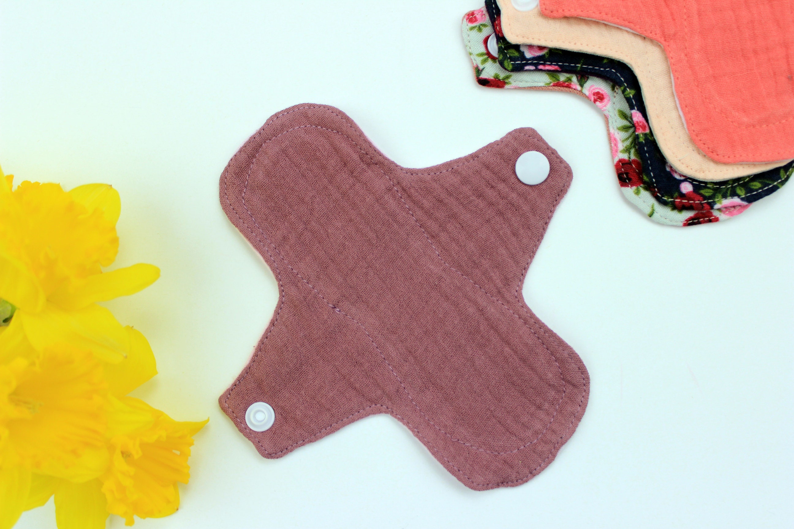 Small Panty Liners Everyday Use Organic Cloth Pads 6 Etsy