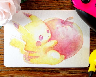 Apple Pikachu Mini Print