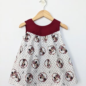 Minnie Mouse Kleid mit abnehmbarer Schleife