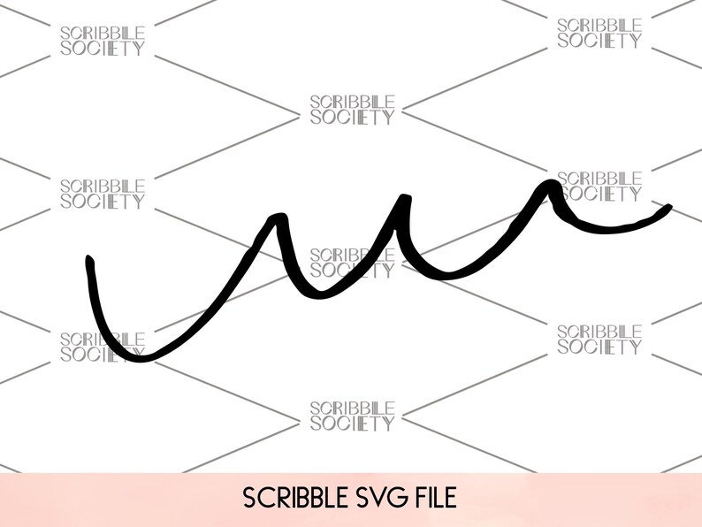 Hand Drawn Scribble Doodle SVG File - Etsy