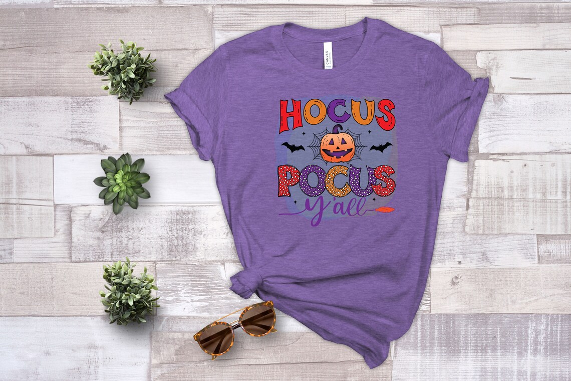 Hocus Pocus Y'all Shirt Halloween Shirt Halloween Party Etsy