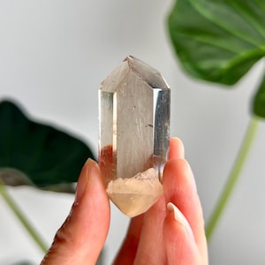 Grade AAA+ Natural Smoky Rutile Amphibole Quartz DT, Angel Phantom Quartz - from Taquaraçu de Minas, Brazil AFC60, 40g