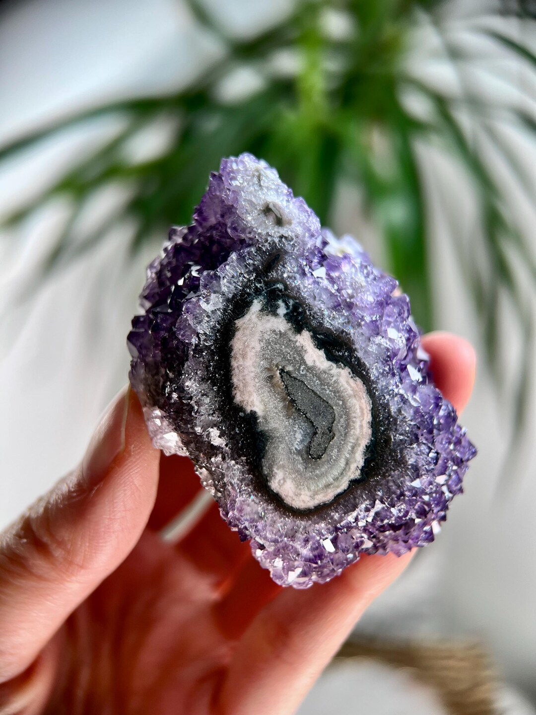 Grade AA Natural Amethyst Flower Stalactite From Uruguay – Unique