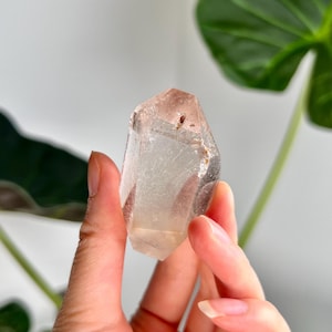 Grade AAA Natural Rutile Amphibole Quartz, Angel Phantom Quartz - from Taquaraçu de Minas, Brazil AFC25, 50g