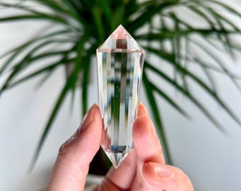 AAAグレード　レムリアンシードクリスタル　24面体　ヴォーゲルワンド　水晶 グレードAAA+天然レムリアンシードクォーツ24面フォーゲルワンド