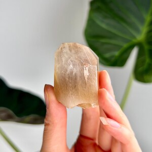 Grade AAA Natural Rutile Amphibole Quartz, Angel Phantom Quartz - from Taquaraçu de Minas, Brazil AFC46, 59g